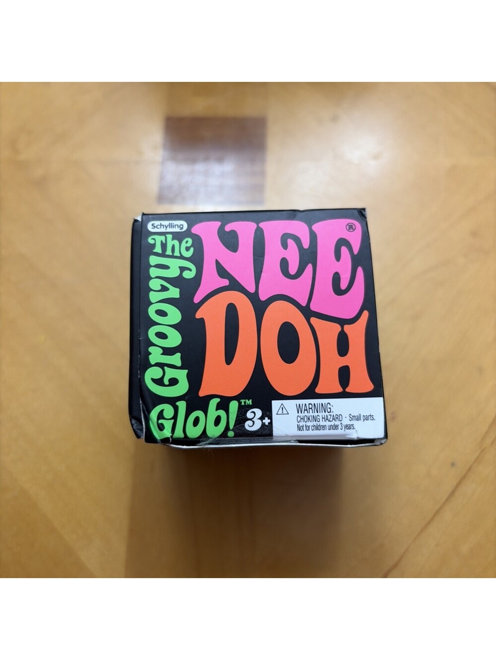 Schylling NeeDoh Groovy Glob Stress Ball Purple, Classic 2.5 in